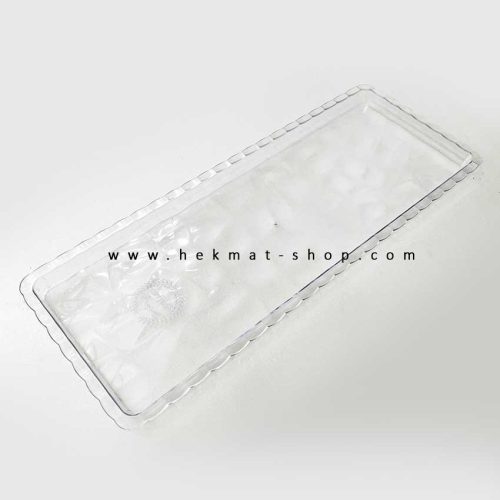 سینی یکبار مصرف رولتی کریستالی