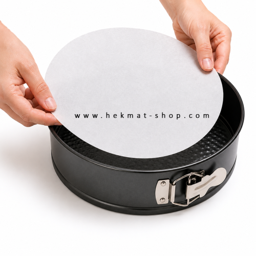کاغذ روغنی گرد مناسب پخت کیک و شیرینی