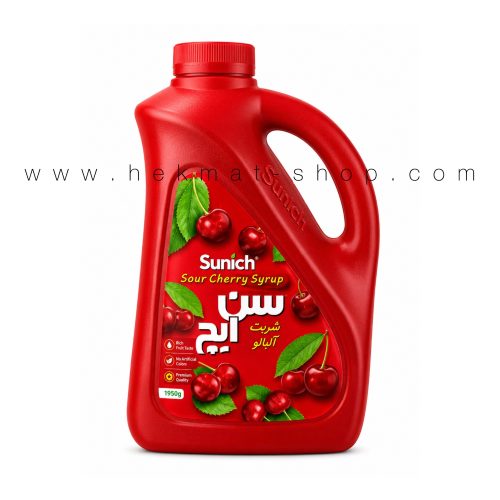 شربت آلبالو سن‌ایچ ۲ لیتری | تهیه نوشیدنی و شربت | طعم آلبالو