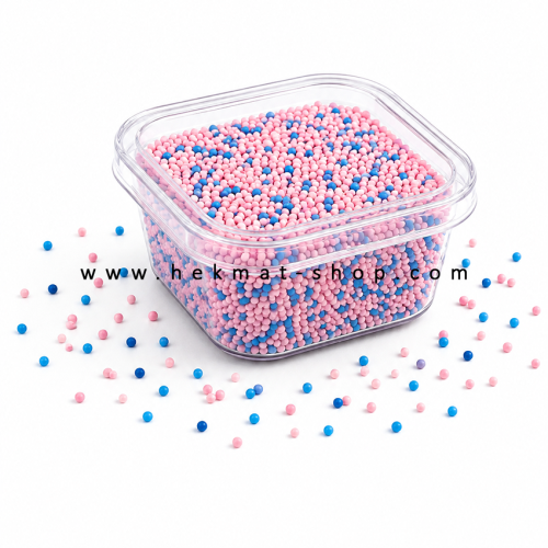 ترافل شنی صورتی آبی ۵۰ گرمی