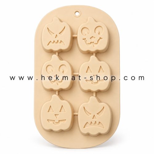 قالب سیلیکونی کدو ۶ عددی